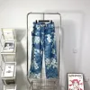 Premium Louis Vuitton Jeans Baumwolle Farbverlauf Luxus