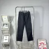Premium Louis Vuitton Jeans im verwaschenen Schwarz-Denim-Stil