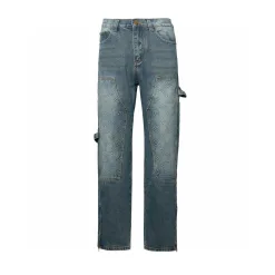 Bestseller Louis Vuitton Jeans Weiß Denim Washed Luxus