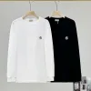 Luxus Moncler Base Shirt Weiß Monogramm Stil