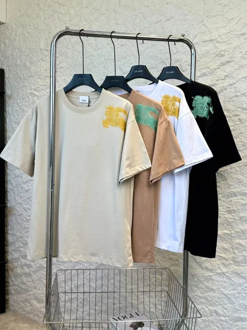 Premium Qualität Burberry Kurzarm Schwarz Luxus