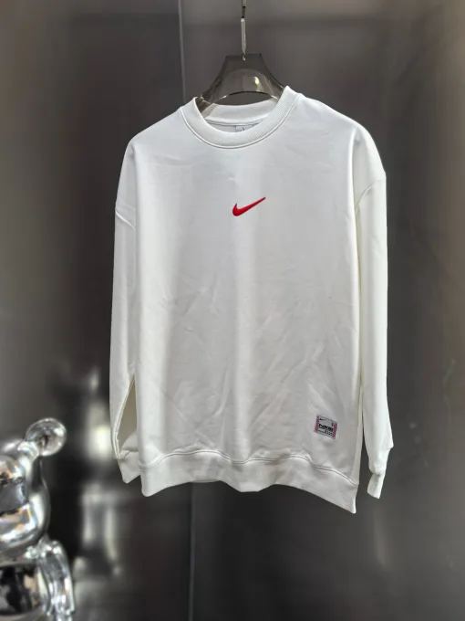 Premium Nike Sweatshirts Schwarz Baumwolle Casual Kollektion