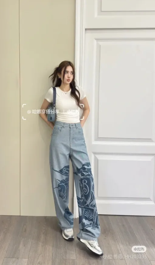Bestseller Burberry Jeans Blue Denim Vintage Kollektion
