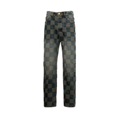 Hochwertige Louis Vuitton Jeans im Vintage-Stil in Weiß