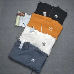 Hochwertige Adidas Mäntel Schwarz Casual Luxury