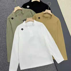 Luxury Descente Langarm Schwarz Casual Luxury