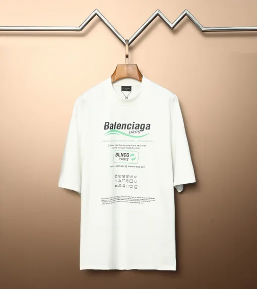 Hochwertige Balenciaga Kurzarm-Baumwolle Classic Collection