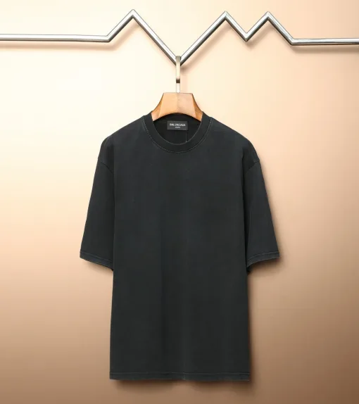 Hochwertige Balenciaga Kurzarm Baumwolle Klassischer Luxus