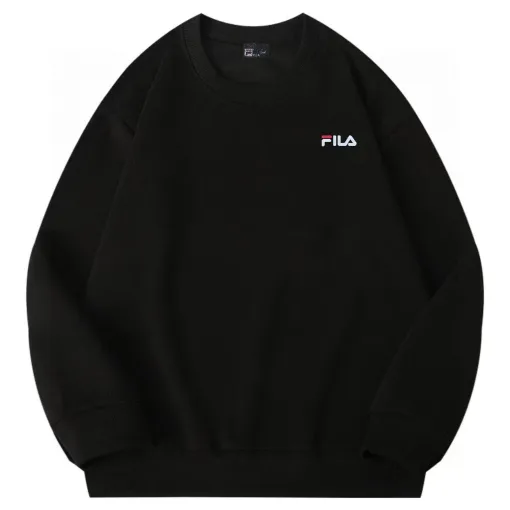 Fila Sweatshirts in Premiumqualität, schwarz, Baumwolle, klassischer Stil