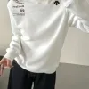 Bestseller Descente Sweatshirts Schwarz Baumwolle Klassischer Stil
