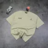 Premium Jordan Kurzarm-T-Shirts aus schwarzer Baumwolle im Logo-Stil