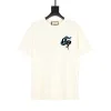 Luxus Gucci Kurzarm Weiß Print Luxus