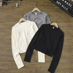 Bestseller: Langarmshirt von Lululemon im schwarzen Stil