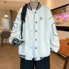 Premium Converse Mäntel aus weißem Leder mit Logo-Kollektion