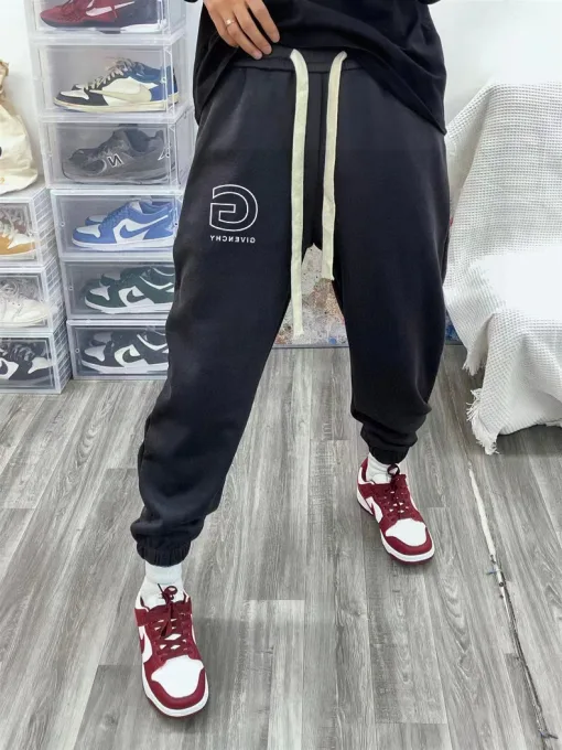 Bestseller Givenchy Jogginghose Grau Fleece Logo Luxus