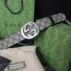 Luxus-Gucci-Gürtel im Lederstil