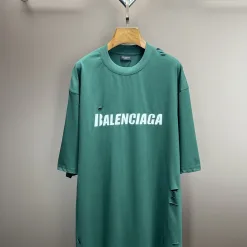Bestseller Balenciaga Kurzarm Baumwolle Klassischer Stil