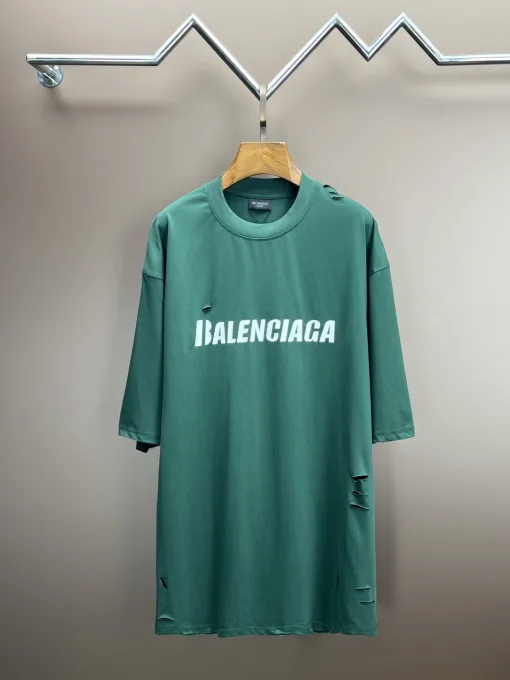 Bestseller Balenciaga Kurzarm Baumwolle Klassischer Stil