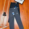Hochwertige Columbia Hose aus schwarzem Polyester mit Logo-Kollektion