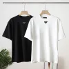 Bestseller Prada Kurzarm Schwarz Baumwolle Classic Kollektion