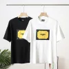 Bestseller Fendi Kurzarm Weiß Baumwolle Bestickt Stil