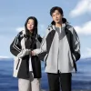 Bestseller Descente Mäntel Schwarz Patchwork Luxus