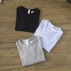 Premium Qualität Lululemon Langarm Schwarz Luxus