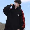 Hochwertige Adidas Sweatshirts Weiß Klassischer Stil