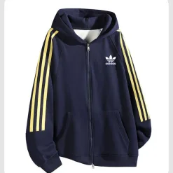 Luxus Adidas Jacken Schwarz Casual Luxury