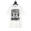 Premium Gucci Kurzarm Schwarz Baumwolle Print Luxus