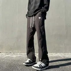 Premium Qualität Descente Casual Hose Schwarz Casual Luxury