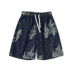 Bestseller Louis Vuitton Shorts Denim Logo Kollektion