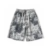 Hochwertige Louis Vuitton Shorts Denim Print Kollektion
