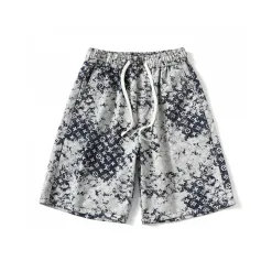 Hochwertige Louis Vuitton Shorts Denim Print Kollektion