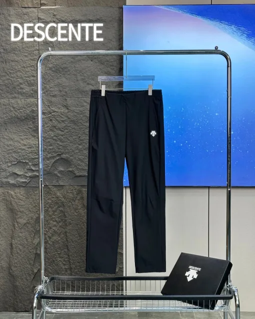 Luxus Descente Hose Schwarz Casual Style