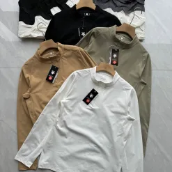 Premium Descente Langarm Schwarz Casual Kollektion