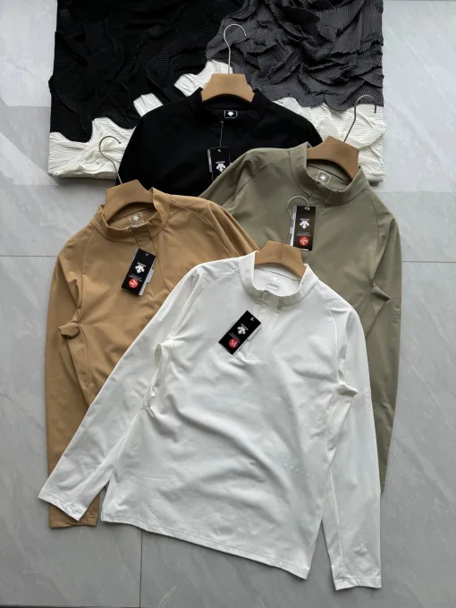Premium Descente Langarm Schwarz Casual Kollektion