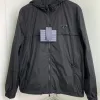 Luxus Prada Mantel Schwarz Klassischer Stil