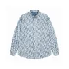 Premium Dior Hemden Blau Klassisch Luxus