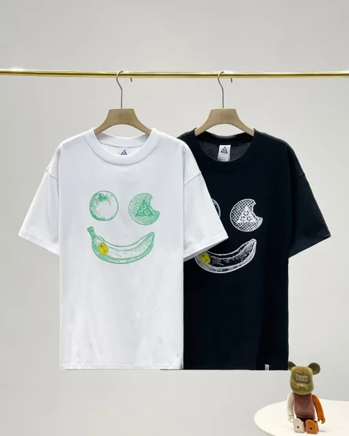 Premium Nike Kurzarm Schwarz Baumwolle Retro Luxus