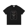 Premium Qualität Gucci Kurzarm Schwarz Baumwolle Logo Luxus