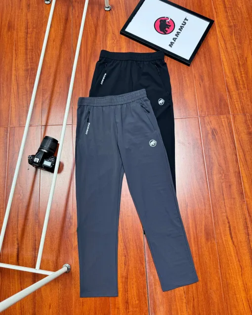 Luxushose Mammut Schwarz Nylon Casual Luxury