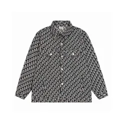 Luxus-Dior-Hemd Denim Classic Luxury