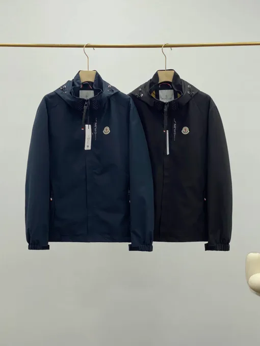 Premium Moncler Mantel Navy Elegant Style