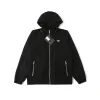 Hochwertiger Prada Mantel Schwarz Klassischer Stil