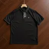Premium Armani Kurzarm-Kollektion aus schwarzer Baumwolle