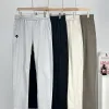 Premium Descente Freizeithose Schwarz Baumwolle Casual Style