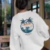 Hochwertiger Vans Hoodie im schwarzen Fleece-Print-Stil