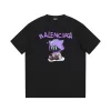 Bestseller Balenciaga Kurzarm Schwarz Logo Luxus