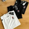Luxury Descente Kurzarm Schwarz Logo Luxury
